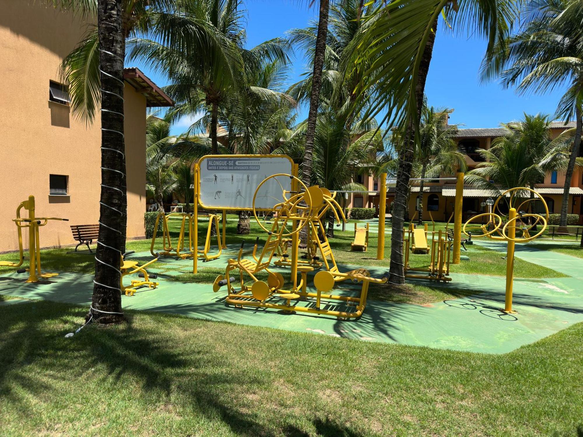 Flat Guarajuba 4 Quartos Terreo A Beira Mar - Pe Na Areia - Governanca Com Arrumadeira E Wi Fi Inclusos Camassari Exterior photo
