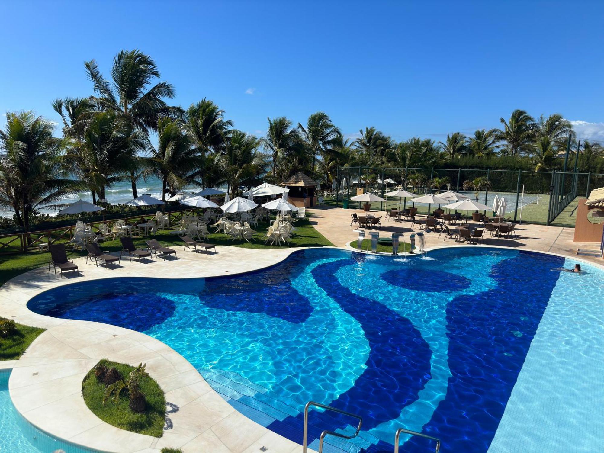 Flat Guarajuba 4 Quartos Terreo A Beira Mar - Pe Na Areia - Governanca Com Arrumadeira E Wi Fi Inclusos Camassari Exterior photo